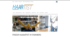 Desktop Screenshot of haarartist.de